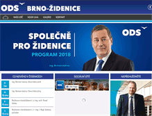 Tablet Screenshot of ods-zidenice.cz